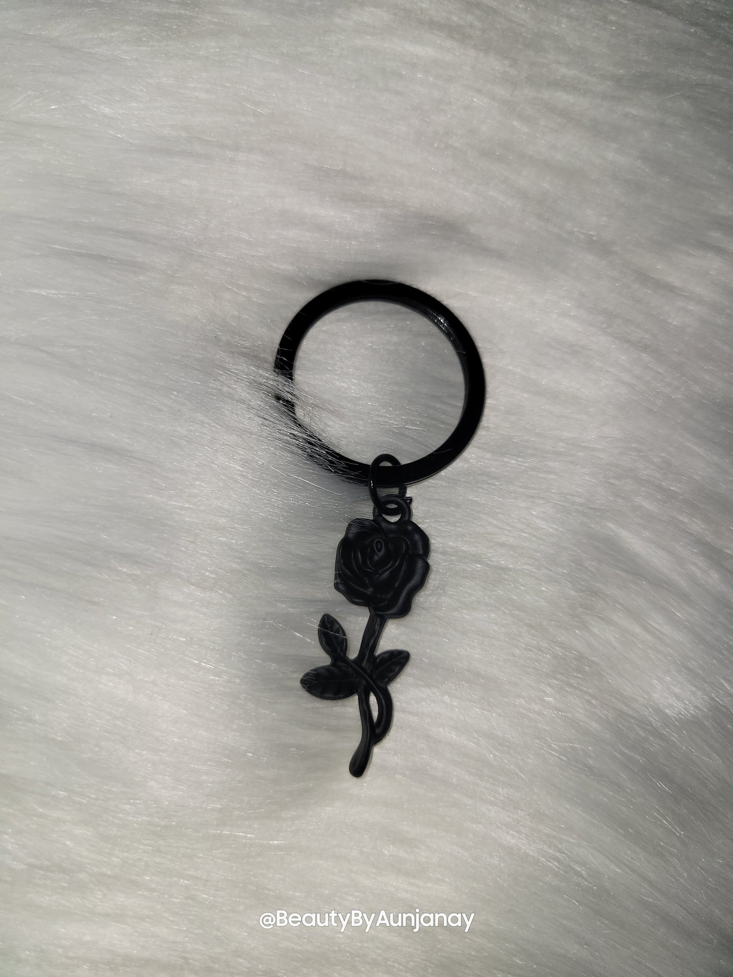 Black Rose Charm