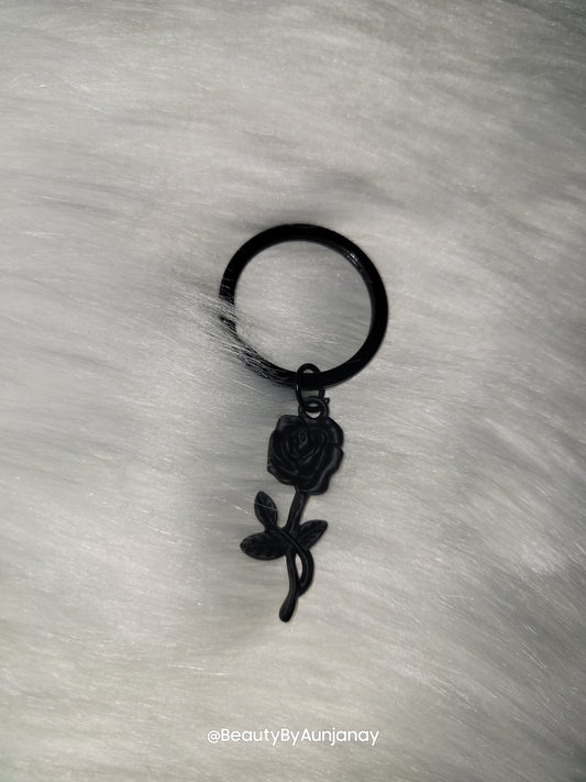 Black Rose Charm